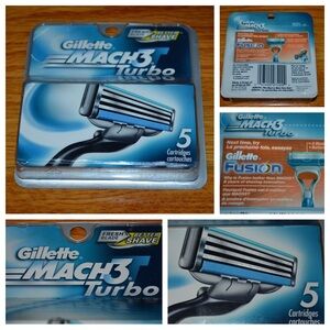Gillette Mach3 Turbo Cartridges - NEW